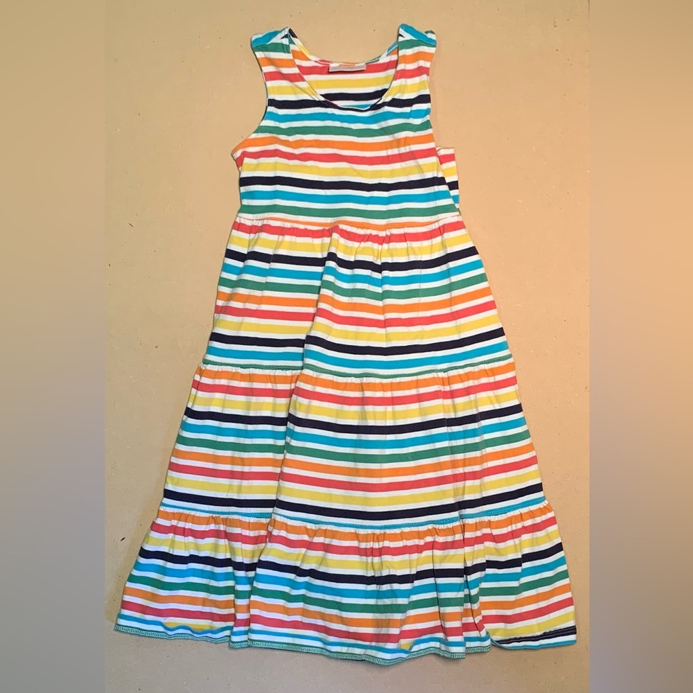 Hannah Andersson Rainbow sundress for girls size 6/7